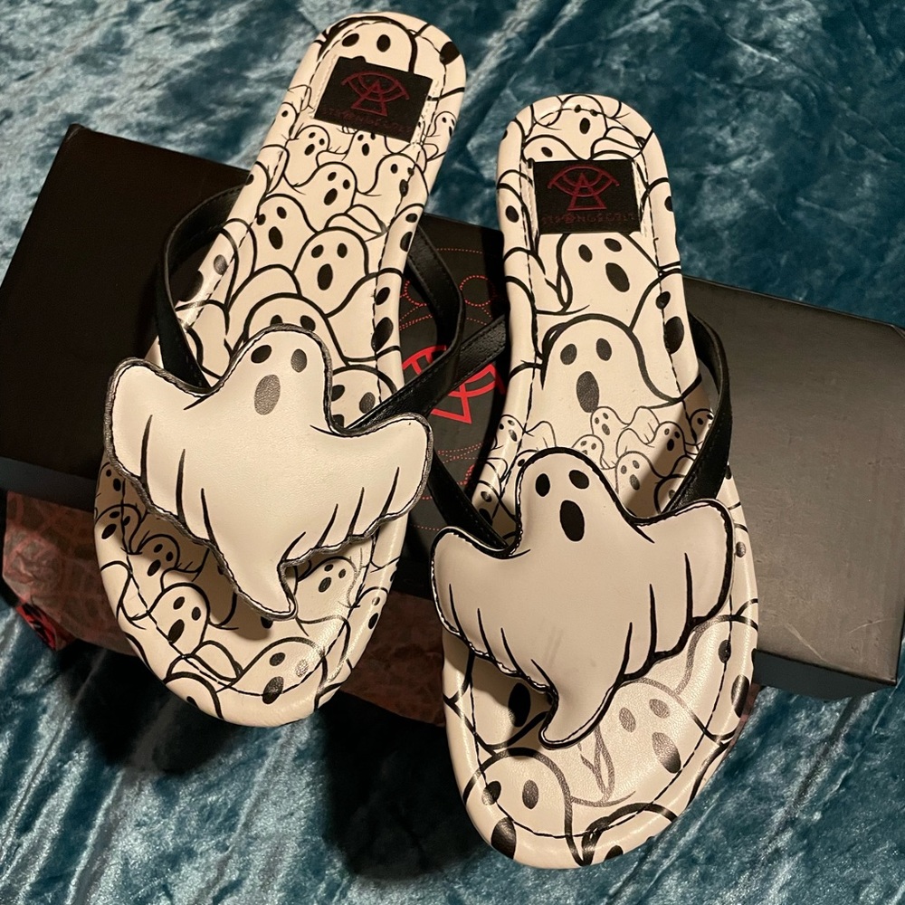 Strange Cvlt Ghost Sandals
